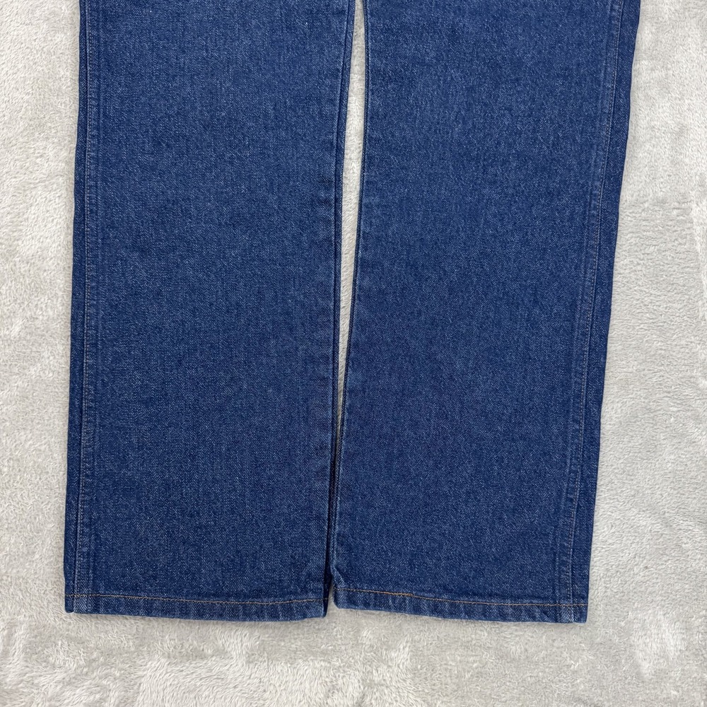 Wrangler Jeans Mens 34x30 936DEN Cowboy Cut‎ Slim Straight Rodeo Western Heavy - Picture 7 of 15